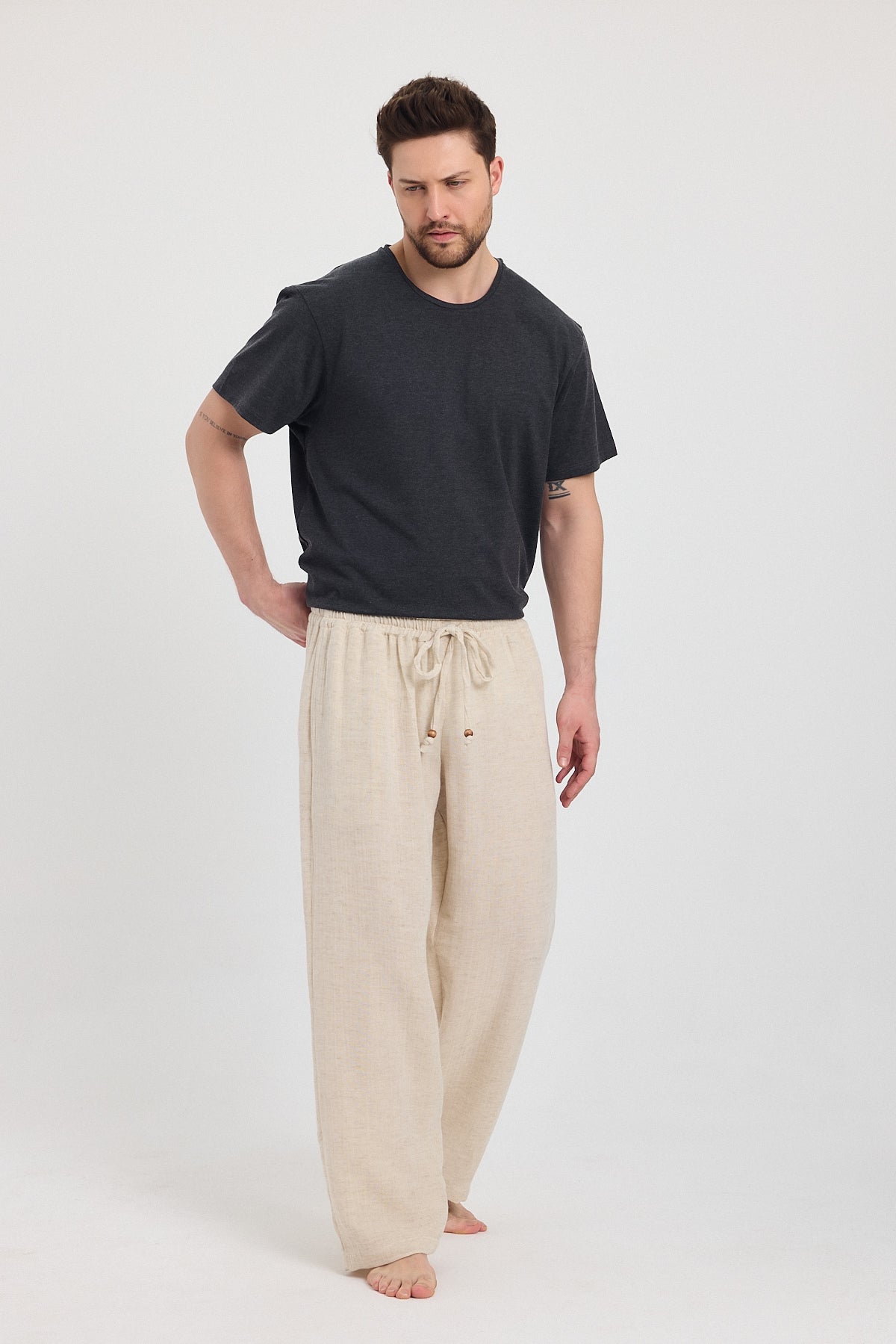 Beige Pants