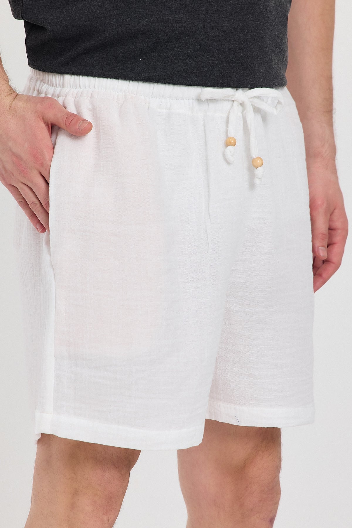 White Shorts