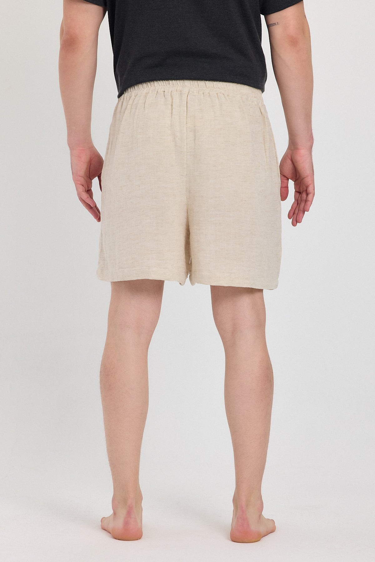 Beige Shorts