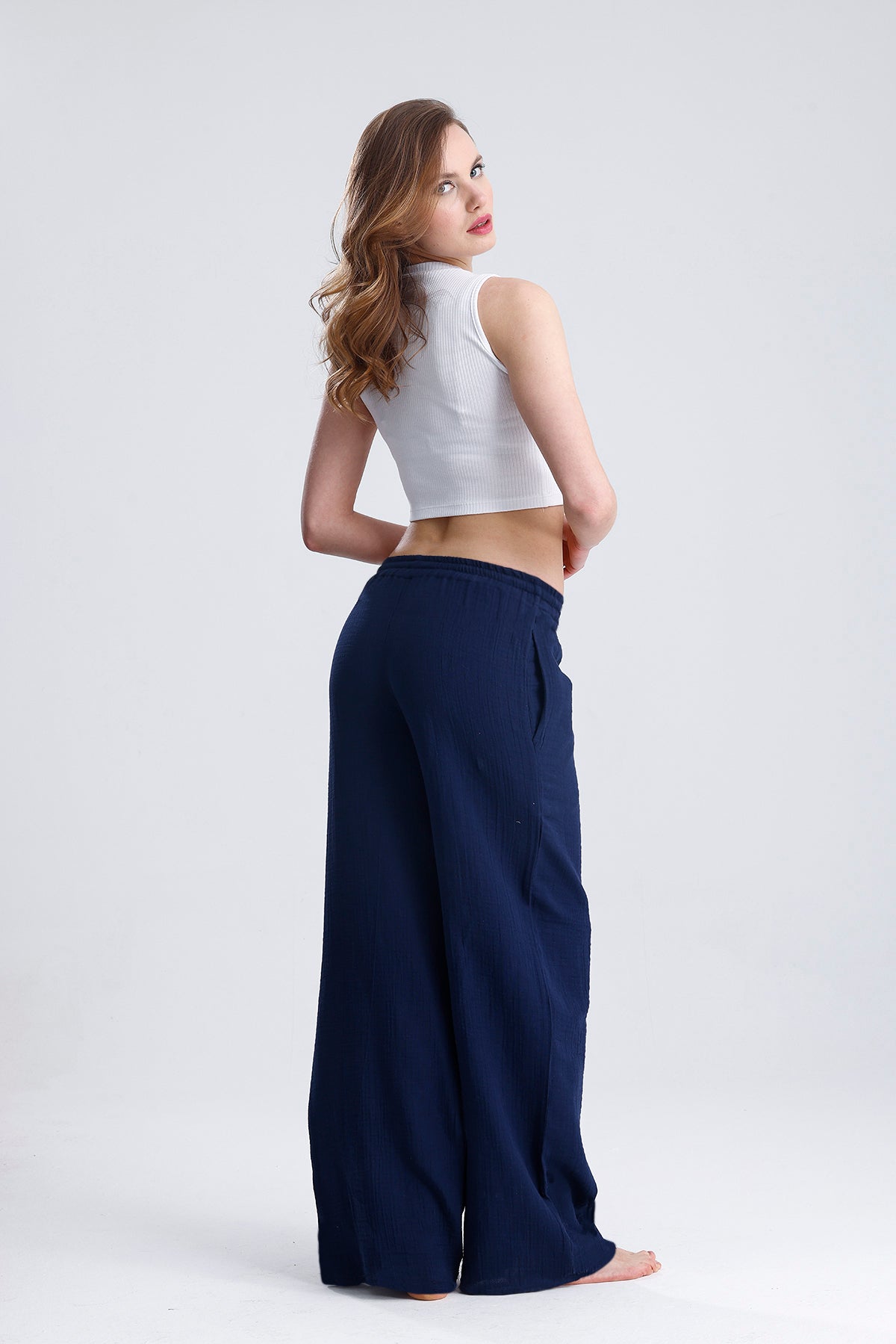 Navy Blue Pants