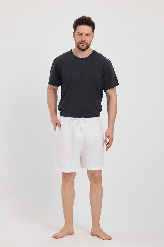 White Shorts